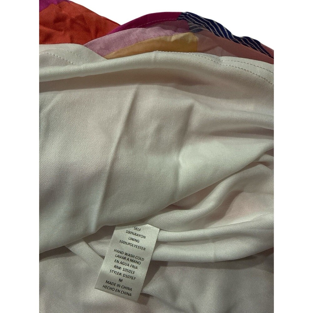 Emily Wonder Colorblock Patchwork Off Shoulder Dr… - image 5